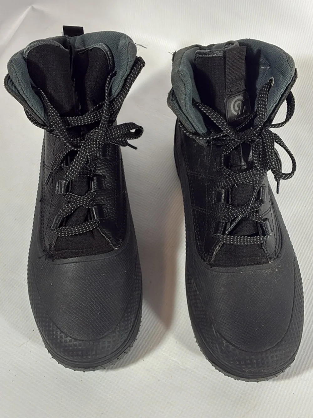 Champion Men's Black Lace-Up Waterproof Boots